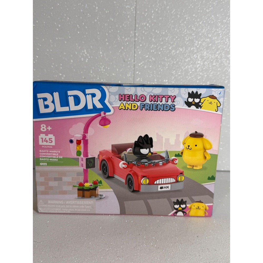 Jazwares BLDR Hello Kitty and Friends Badtz-Maru Convertible 145 Pcs Set 0111